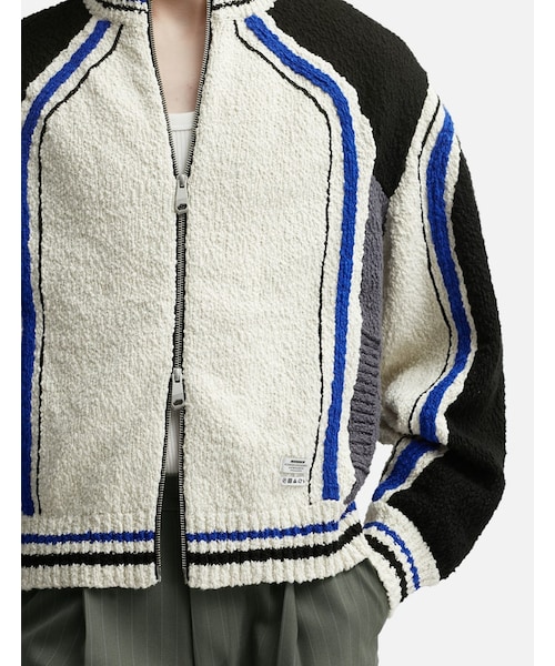 Knit Zip-up Cardigan