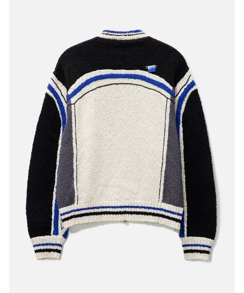 Knit Zip-up Cardigan