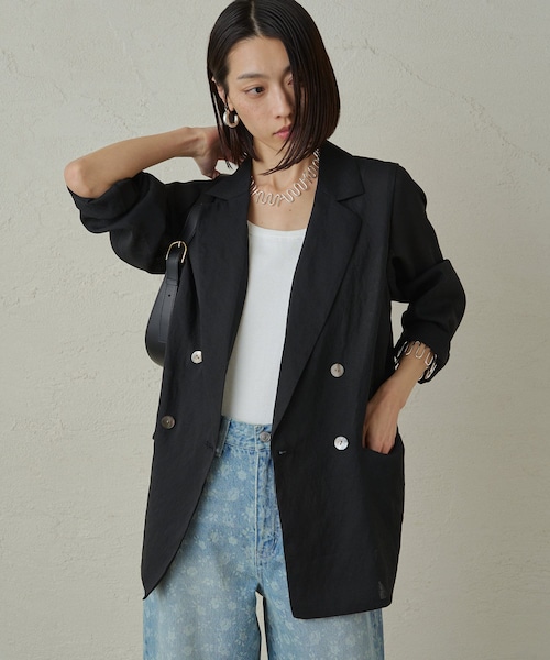 LOUNGEDRESS（ラウンジドレス）の「リネンライクシアージャケット