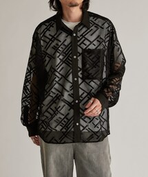 Lui's（ルイス）の「【Neucon / ニューコン】24SS ラビリンスレースシャツ（トップス・メンズ）」