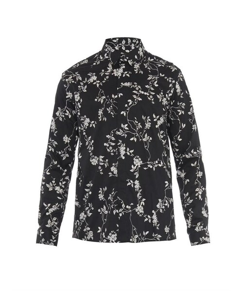 HAIDER ACKERMANN ボタニカル柄シャツ　XS HAIDER ACKERMANN（ハイダーアッカーマン）の「Haider Ackermann