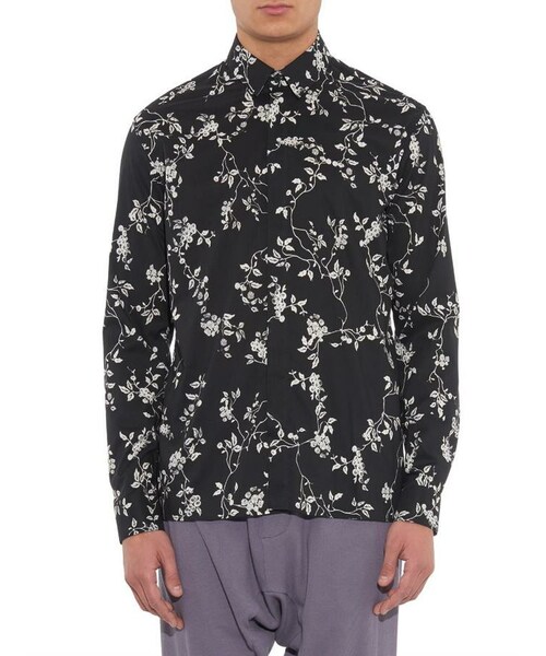 HAIDER ACKERMANN ボタニカル柄シャツ　XS HAIDER ACKERMANN（ハイダーアッカーマン）の「Haider Ackermann