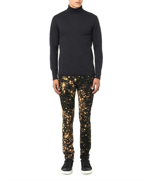 パンツ Raf Simons Bleached Wide Denim Trousers RAF SIMONS（ラフシモンズ）の「Raf Simons/Sterling Ruby Hand