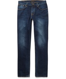 Nudie Jeans | Nudie Jeans Grim Tim Slim-Fit Organic Dry Denim Jeans(デニムパンツ)