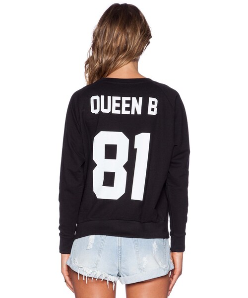 ELEVEN PARIS（イレブンパリ）の「Eleven Paris Beyonce Sweatshirt（スウェット・レディース・Black_WO3・M/L/S/XS）」の2枚目の写真