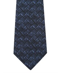 BOTTEGA VENETA ボッテガ ネクタイ ブラック グレー うさぎ 総柄 BOTTEGA VENETA（ボッテガヴェネタ）の「Bottega Veneta