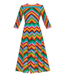 VALENTINO（ヴァレンティノ）の「Valentino 1973 Rainbow midi dress