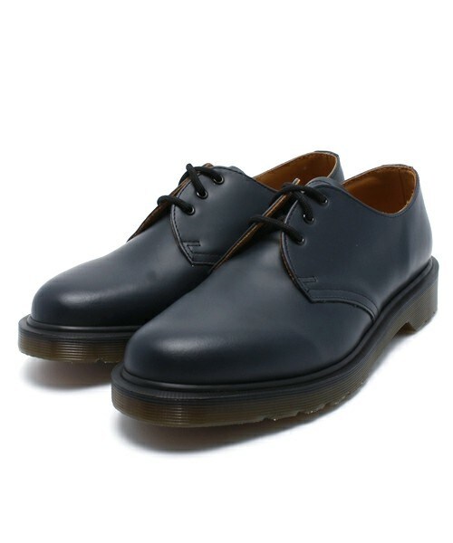 UNION STATION(ユニオンステーション)の「【Dr.martens】牛革プレントゥ(ドレスシューズ・メンズ・ブラック/ネイビー・SMALL/LARGE)」の1枚目の写真