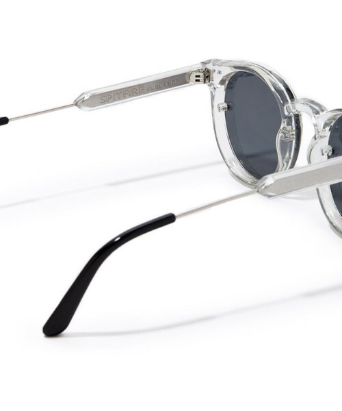 FOREVER 21（フォーエバー トゥエンティーワン）の「FOREVER 21 Spitfire Post Punk Sunglasses（サングラス・レディース・Clear/black・One size）」の3枚目の写真