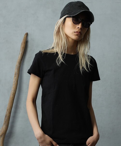 COLONY 2139（コロニートゥーワンスリーナイン）の「【paradigm】シアースラブコンパクトＴ半袖（Tシャツ/カットソー・レディース・ホワイト/ライトグレー/ブラックその他1・S/M）」の2枚目の写真