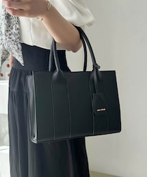 one after another NICE CLAUP | ミニロゴ入りトートバッグ(ショルダーバッグ)