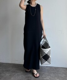 DouDou | 【WEB限定】ブークレーダンボールタンクワンピース(ワンピース/ドレス)