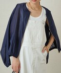 美品◎ラウンジドレス　1.8万　シアーブルゾン　ネイビー. シアーブルゾン | LOUNGEDRESS(ラウンジドレス)レディース | PAL