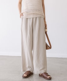 RIVE DROITE | 【快適な履き心地】レーヨンリネンイージーパンツ(パンツ)