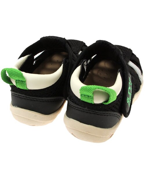 apres les cours（アプレレクール）の「◎SUNNY × IFME(イフミー)水抜きウォーターサンダル（シューズ・キッズ・ブラック/ブルー/オフホワイト/ピンク・16/17/18/19）」の5枚目の写真