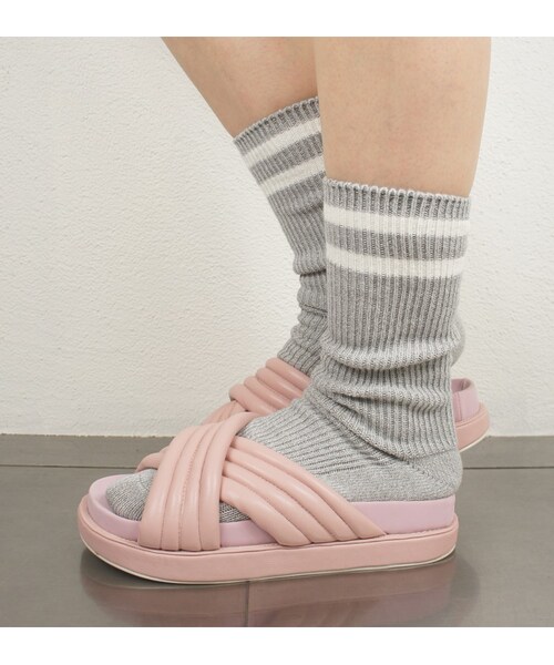 made in HEAVEN（メイドインヘブン）の「Cry.（シューズ・レディース・ホワイト/ブラック/ブルー・22.5cm/23.5cm/24.5cm）」の5枚目の写真