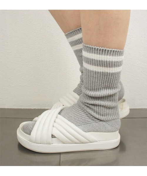 made in HEAVEN（メイドインヘブン）の「Cry.（シューズ・レディース・ホワイト/ブラック/ブルー・22.5cm/23.5cm/24.5cm）」の4枚目の写真