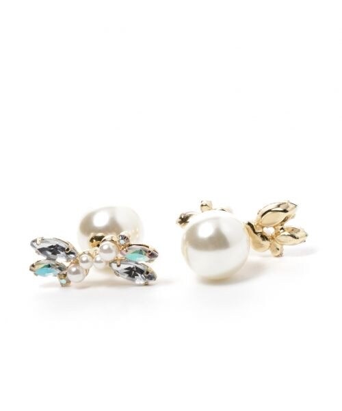 GLOBAL WORK（グローバルワーク）の「パールリバーピアス（アクセサリー・レディース・ホワイト05/ホワイト06/ブラック09/オレンジ45・ONE SIZE）」の6枚目の写真