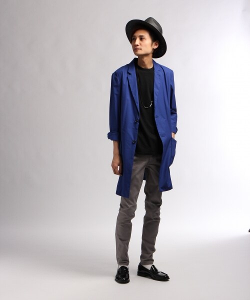 HARE（ハレ）の「タイプライターシャツコート（ジャケット/アウター・メンズ・OFF/BRN2/BLU5/NVY・Ｓ/Ｍ/Ｌ）」の6枚目の写真