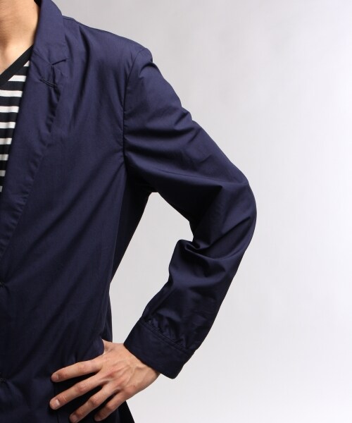 HARE（ハレ）の「タイプライターシャツコート（ジャケット/アウター・メンズ・OFF/BRN2/BLU5/NVY・Ｓ/Ｍ/Ｌ）」の14枚目の写真