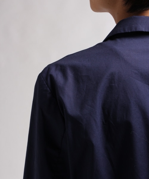 HARE（ハレ）の「タイプライターシャツコート（ジャケット/アウター・メンズ・OFF/BRN2/BLU5/NVY・Ｓ/Ｍ/Ｌ）」の18枚目の写真