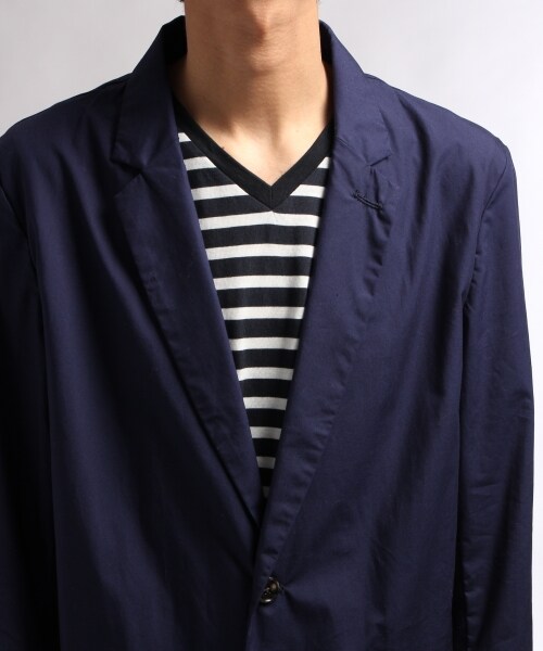 HARE（ハレ）の「タイプライターシャツコート（ジャケット/アウター・メンズ・OFF/BRN2/BLU5/NVY・Ｓ/Ｍ/Ｌ）」の11枚目の写真