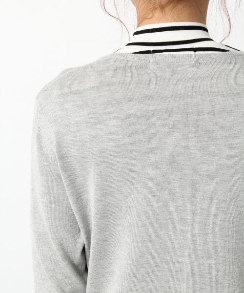 BLISS POINT Womens（ブリスポイント ウイメンズ）の「【UVカット】15SSロングVネックカーディガン（トップス・レディース・ホワイト05/ブラック09/グレー15/ベージュ52/カーキ78・Ｍ/Ｌ）」の16枚目の写真