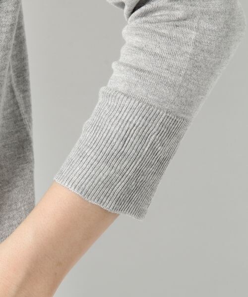 BLISS POINT Womens（ブリスポイント ウイメンズ）の「【UVカット】15SSロングVネックカーディガン（トップス・レディース・ホワイト05/ブラック09/グレー15/ベージュ52/カーキ78・Ｍ/Ｌ）」の13枚目の写真