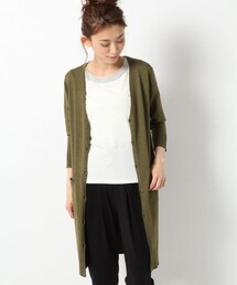 BLISS POINT Womens | 【UVカット】15SSロングVネックカーディガン(トップス)