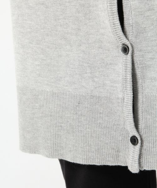 BLISS POINT Womens（ブリスポイント ウイメンズ）の「【UVカット】15SSロングVネックカーディガン（トップス・レディース・ホワイト05/ブラック09/グレー15/ベージュ52/カーキ78・Ｍ/Ｌ）」の15枚目の写真