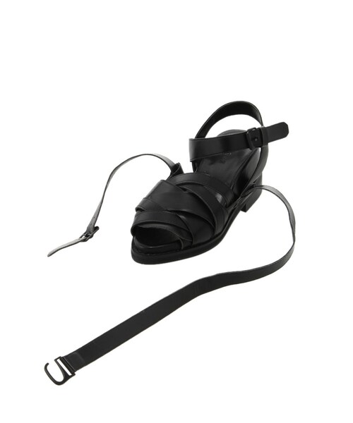 EMODA（エモダ）の「over crossグラディエーター（シューズ・レディース・ホワイト/ブラック・S/M/L）」の10枚目の写真