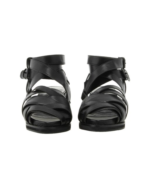 EMODA（エモダ）の「over crossグラディエーター（シューズ・レディース・ホワイト/ブラック・S/M/L）」の5枚目の写真