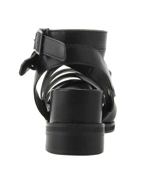 EMODA（エモダ）の「over crossグラディエーター（シューズ・レディース・ホワイト/ブラック・S/M/L）」の6枚目の写真