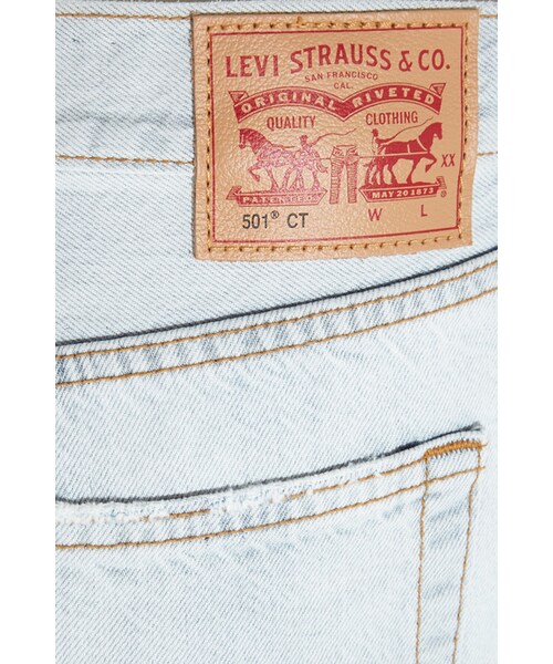 Levi's（リーバイス）の「Levi’s 501 CT Jeans 501 CT mid-rise straight-leg jeans（デニムパンツ・レディース・Blue・24/25/26/32/27/31/28/30/29）」の6枚目の写真