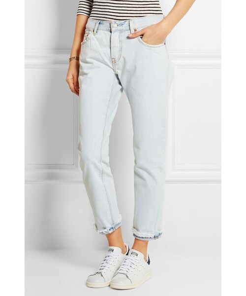 Levi's（リーバイス）の「Levi’s 501 CT Jeans 501 CT mid-rise straight-leg jeans（デニムパンツ・レディース・Blue・24/25/26/32/27/31/28/30/29）」の4枚目の写真