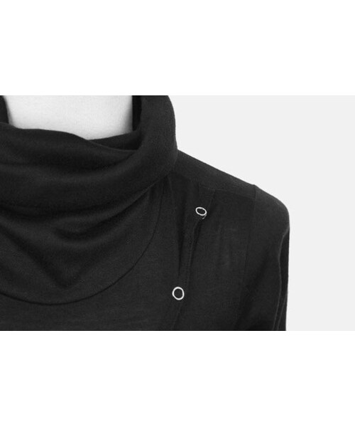 STORES.jp（ストアーズドットジェーピー）の「斜めボタンタートル★モード×スタイリッシュ★【送料無料】（Tシャツ/カットソー・メンズ・その他）」の8枚目の写真