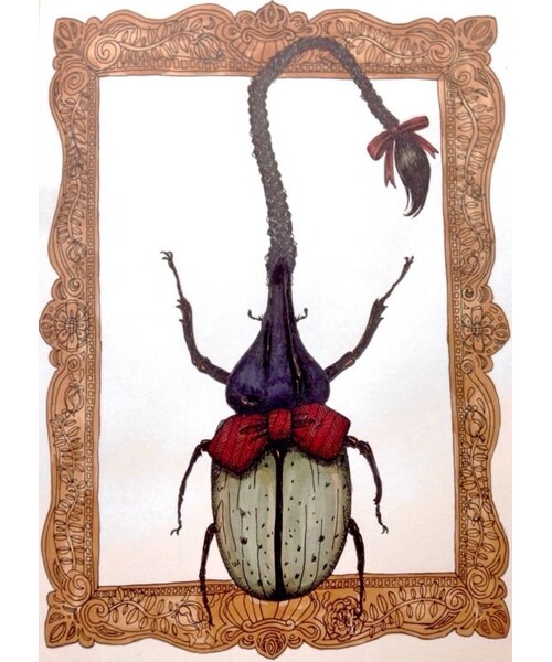 STORES.jp（ストアーズドットジェーピー）の「オサレカブトムシ（Tシャツ/カットソー・レディース・その他）」の8枚目の写真