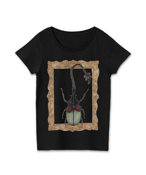 STORES.jp（ストアーズドットジェーピー）の「オサレカブトムシ（Tシャツ/カットソー・レディース・その他）」の6枚目の写真