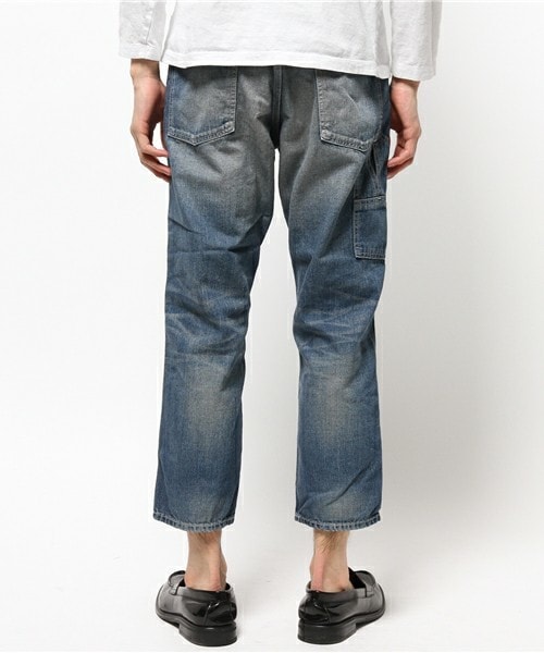 Johnbull Private labo（ジョンブルプライベートラボ）の「3/4ぺインターパンツ（デニムパンツ・メンズ・ブルー・SMALL/MEDIUM/LARGE/X-LARGE）」の3枚目の写真