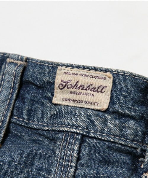Johnbull Private labo（ジョンブルプライベートラボ）の「3/4ぺインターパンツ（デニムパンツ・メンズ・ブルー・SMALL/MEDIUM/LARGE/X-LARGE）」の11枚目の写真