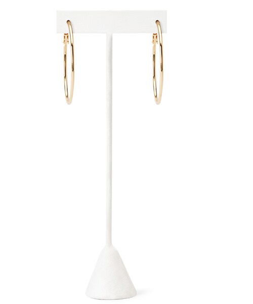 FOREVER 21（フォーエバー トゥエンティーワン）の「FOREVER 21 Hoop Earrings Set（ピアス（両耳用）・レディース・Gold/silver・One size）」の3枚目の写真