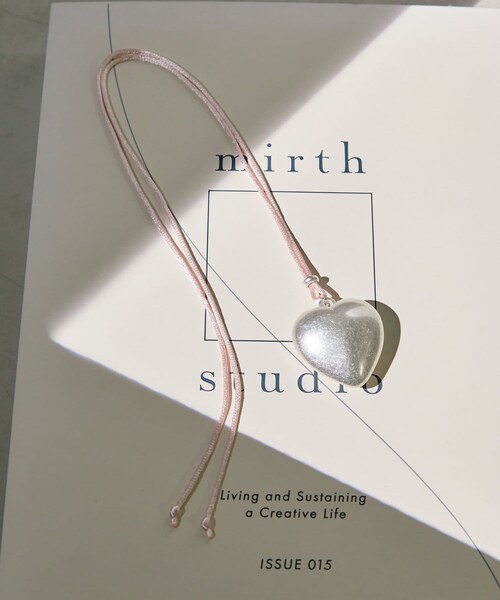 Lattice（Lattice）の「ハートコードネックレス（ネックレス・レディース・ゴールド/シルバー/その他・FREE）」の2枚目の写真