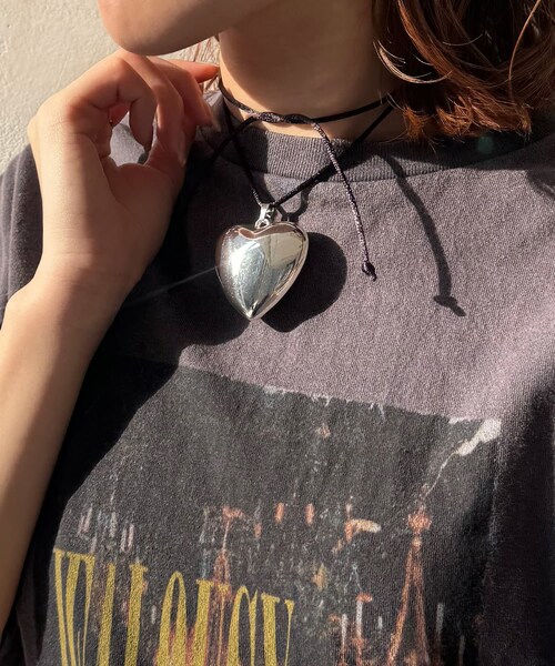 Lattice（Lattice）の「ハートコードネックレス（ネックレス・レディース・ゴールド/シルバー/その他・FREE）」の3枚目の写真