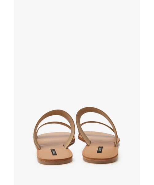 FOREVER 21（フォーエバー トゥエンティーワン）の「FOREVER 21 Metallic Strap Sandals（サンダル・レディース・Rose gold/Gold・6/8/10/7/9）」の2枚目の写真