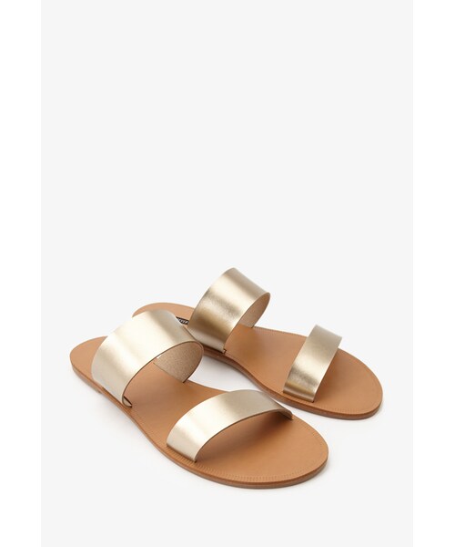 FOREVER 21（フォーエバー トゥエンティーワン）の「FOREVER 21 Metallic Strap Sandals（サンダル・レディース・Rose gold/Gold・6/8/10/7/9）」の7枚目の写真
