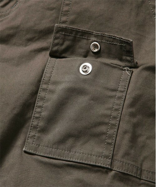 SABLE CLUTCH（セーブルクラッチ）の「ギャバストレッチスキニーブッシュパンツ（カーゴパンツ・メンズ・オフホワイト/カーキ・SMALL/MEDIUM/LARGE/X-LARGE）」の15枚目の写真
