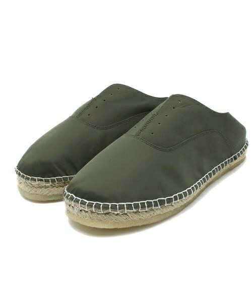 SABLE CLUTCH（セーブルクラッチ）の「フライト MA-1 エスパドリーユ セーブルクラッチ×ミソグラフィー（サンダル・メンズ・ブラック/カーキ・41/42/43）」の11枚目の写真