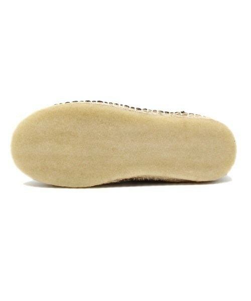 SABLE CLUTCH（セーブルクラッチ）の「フライト MA-1 エスパドリーユ セーブルクラッチ×ミソグラフィー（サンダル・メンズ・ブラック/カーキ・41/42/43）」の4枚目の写真