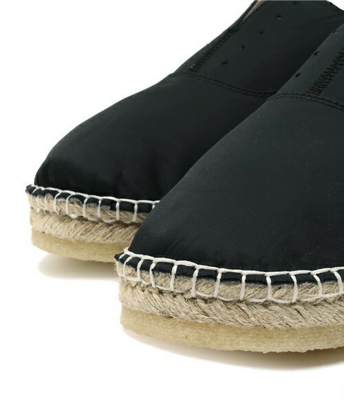 SABLE CLUTCH（セーブルクラッチ）の「フライト MA-1 エスパドリーユ セーブルクラッチ×ミソグラフィー（サンダル・メンズ・ブラック/カーキ・41/42/43）」の12枚目の写真