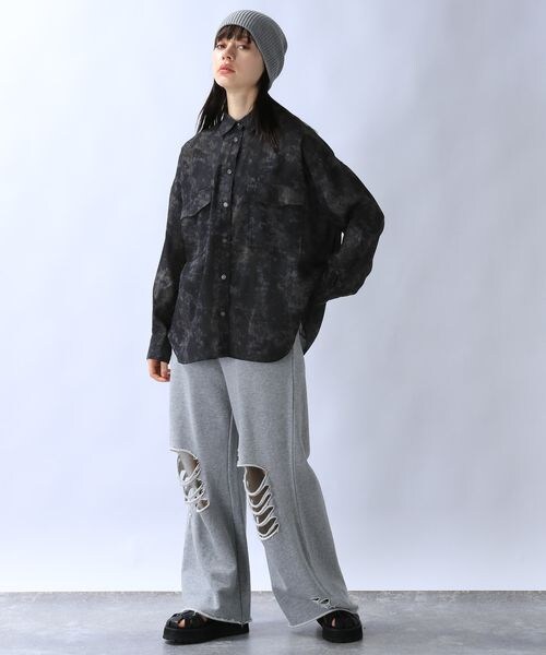 JEANASIS（ジーナシス）の「NOISEパターンシャツLS（）」 - WEAR